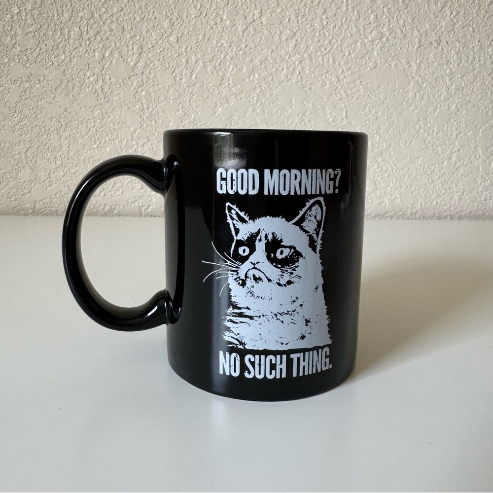 Grumpy Cat Good Morning? No Such Thing Mug